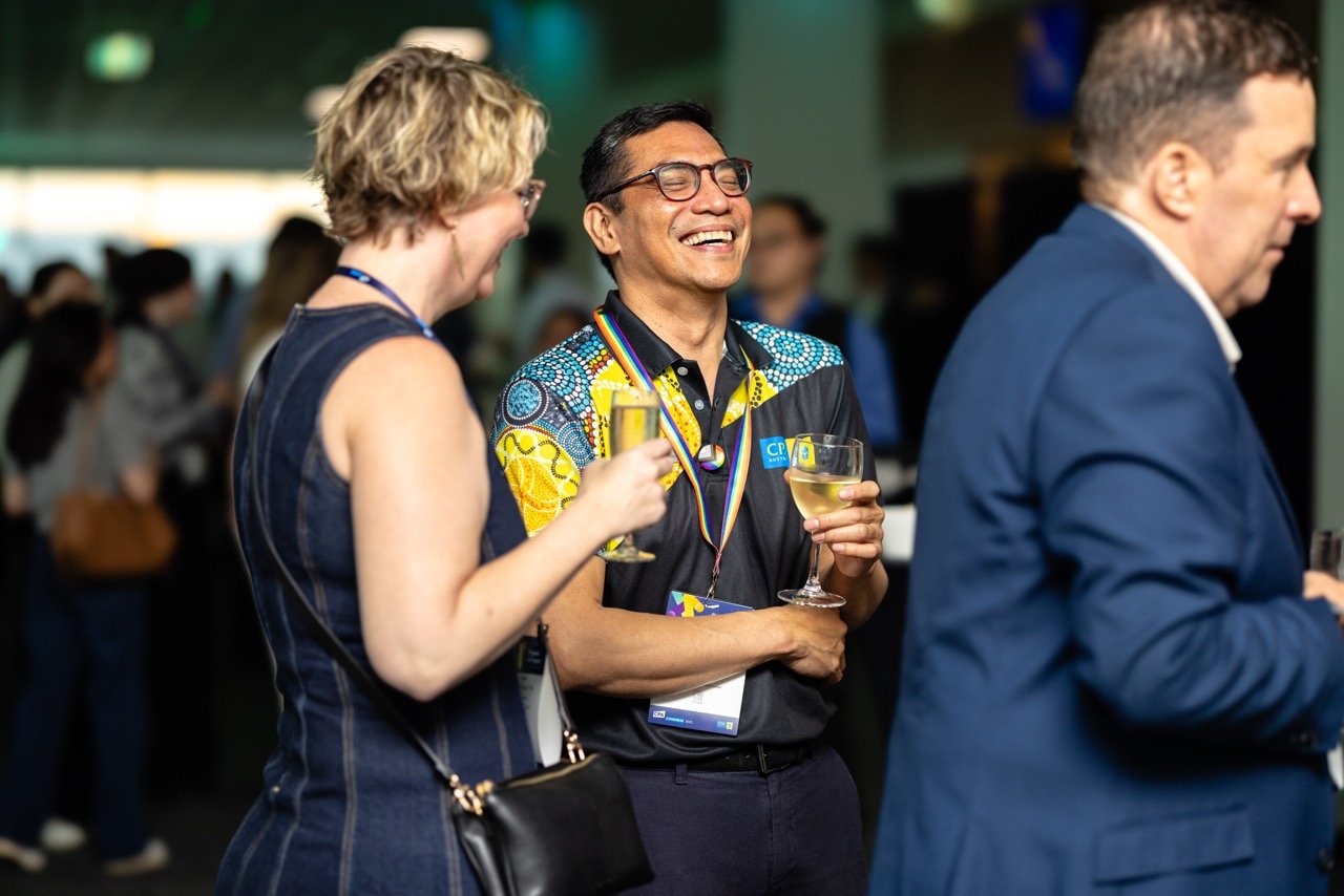 Delegates networking at CPA Congress 2025 welcome reception