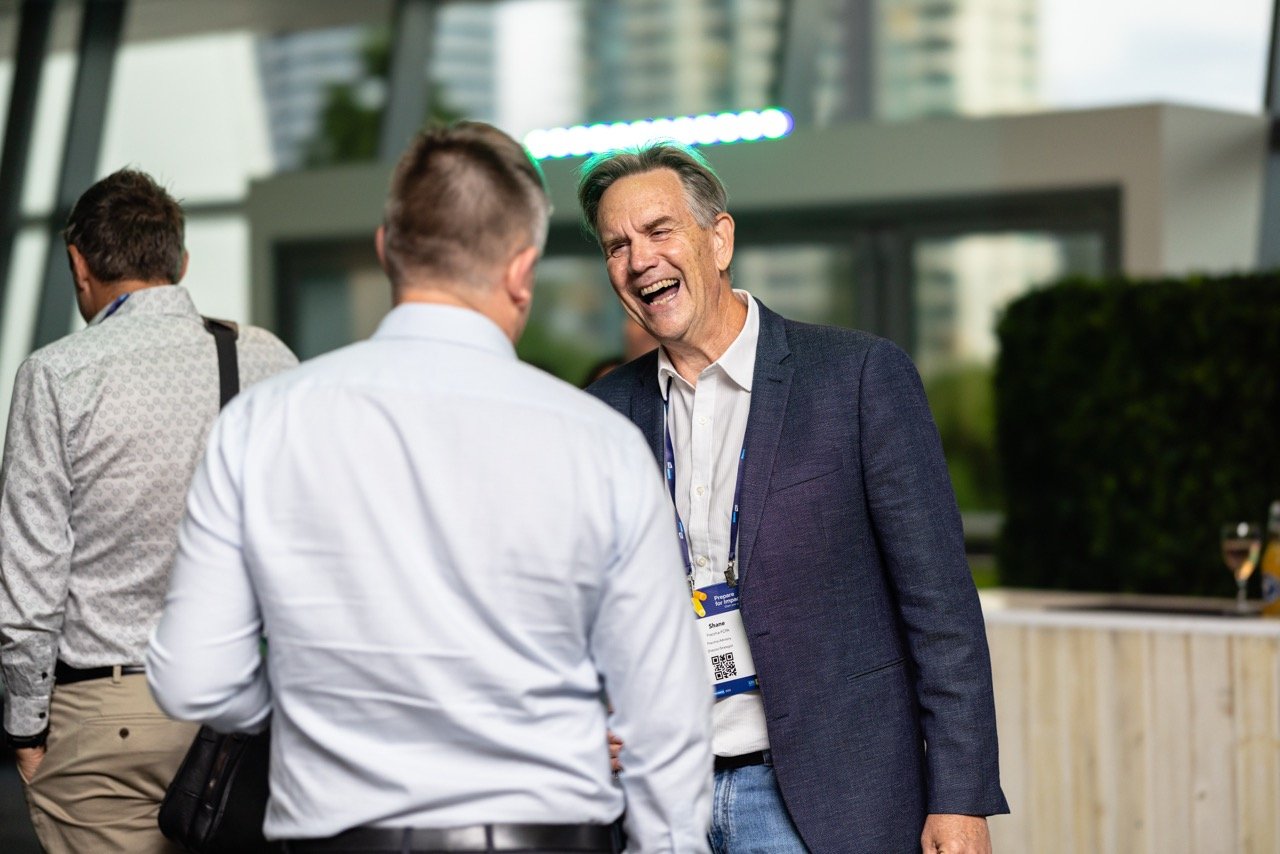 CPA Congress 2025 delegates at outdoor networking event