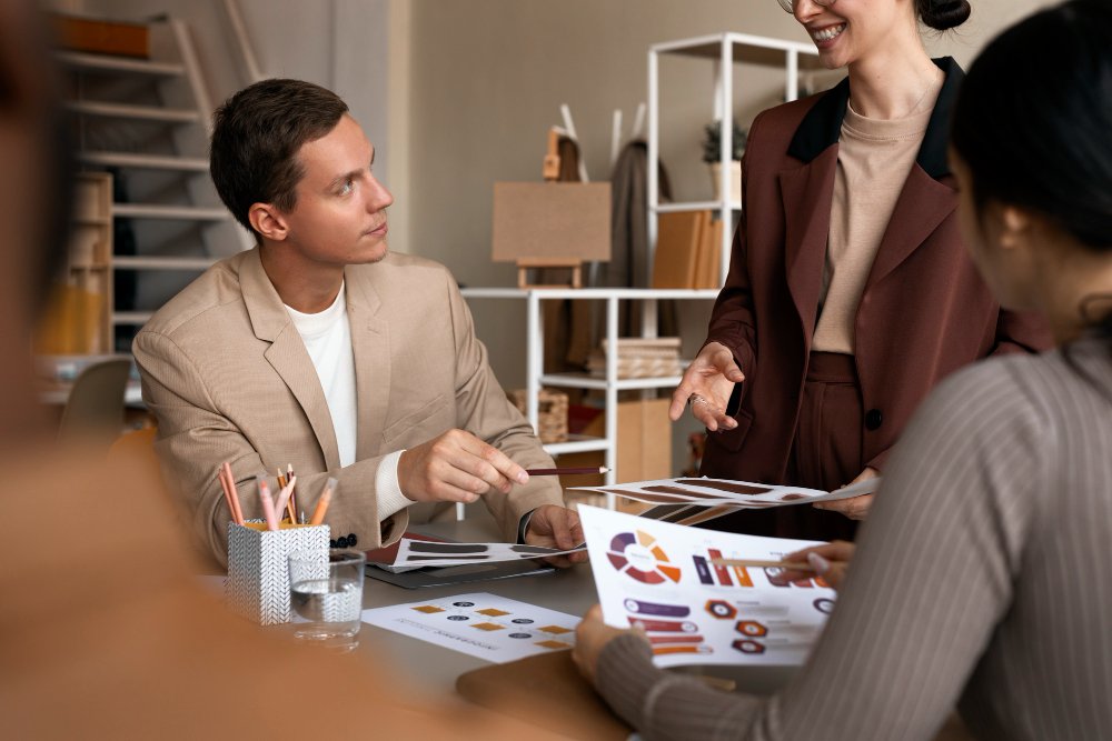 Creative studio workspace