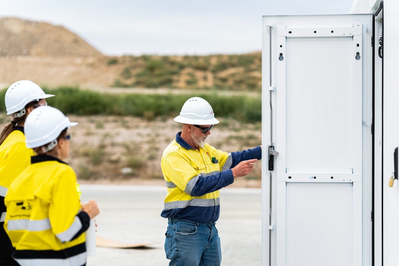 Studio Who on-location shoot at a Canberra construction site