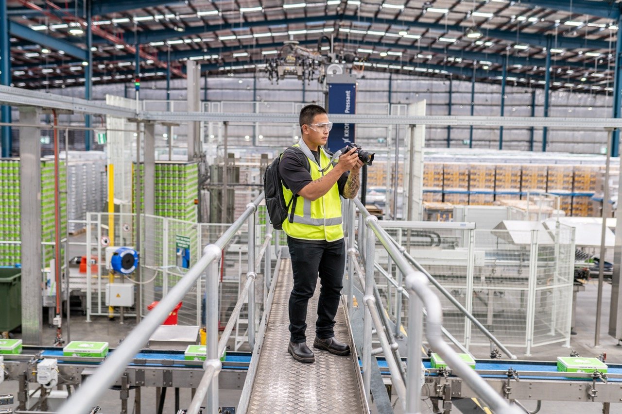 Tribe Breweries behind the scenes photography