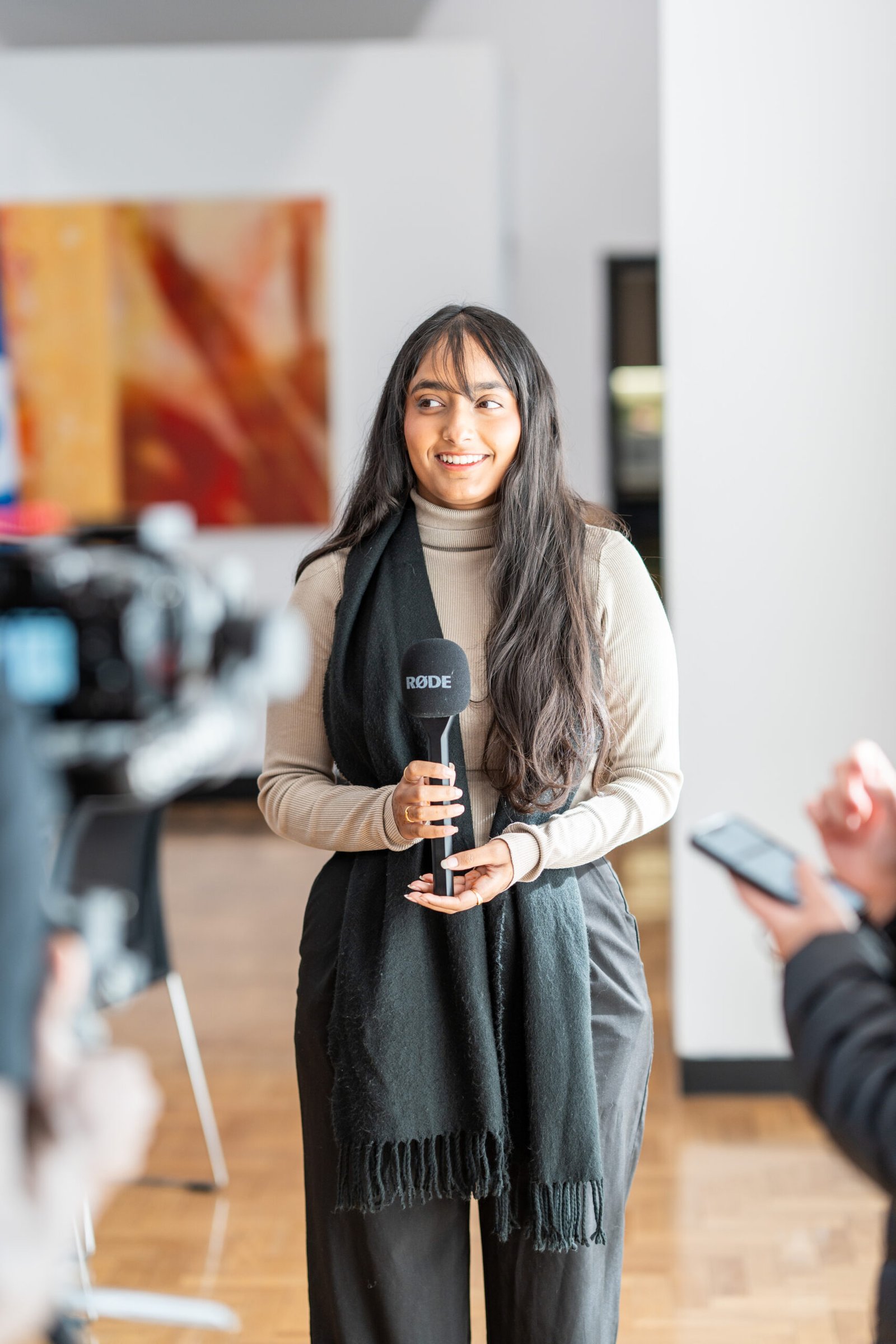 Studio Who videographer filming at the Make It 16 event