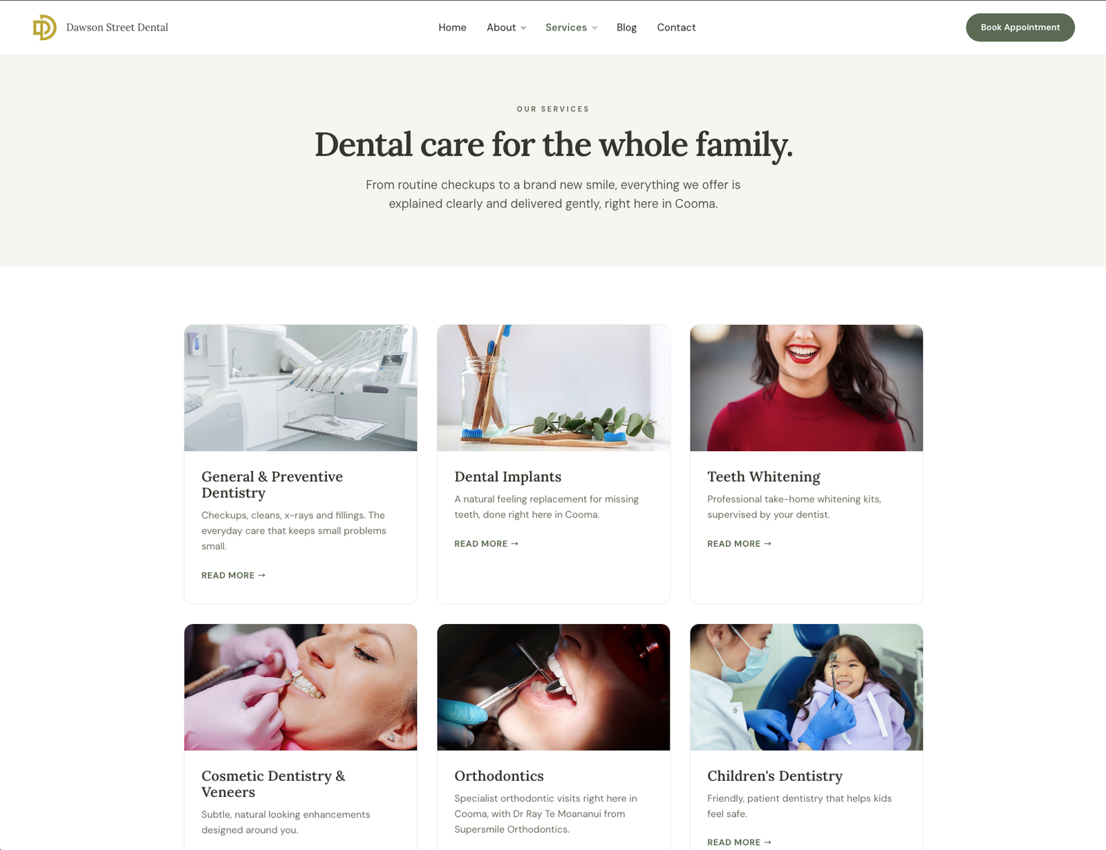 Dawson Street Dental blog page
